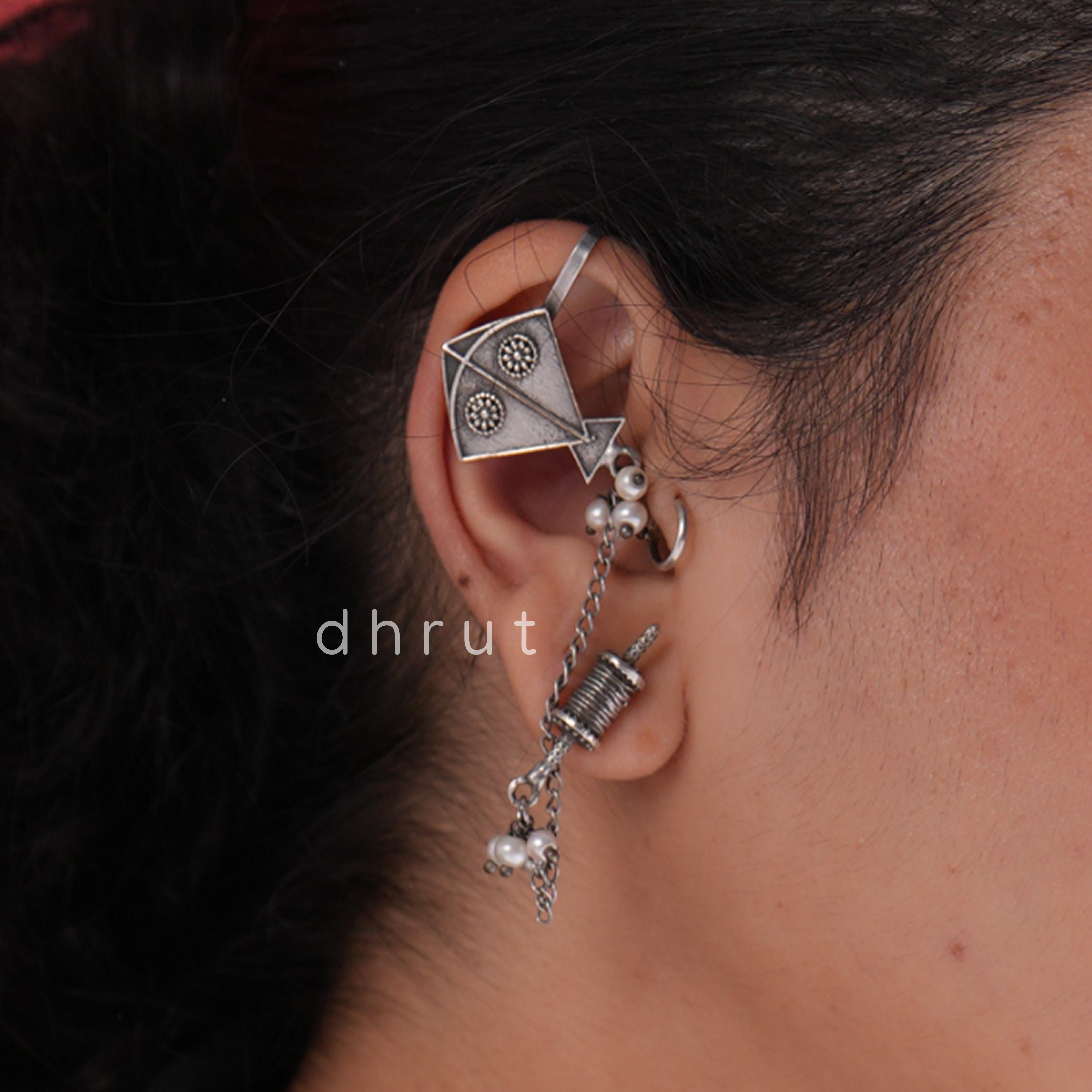 Kite Climber Stud Earrings