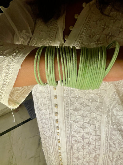 Makhmal Metal Bangle Set