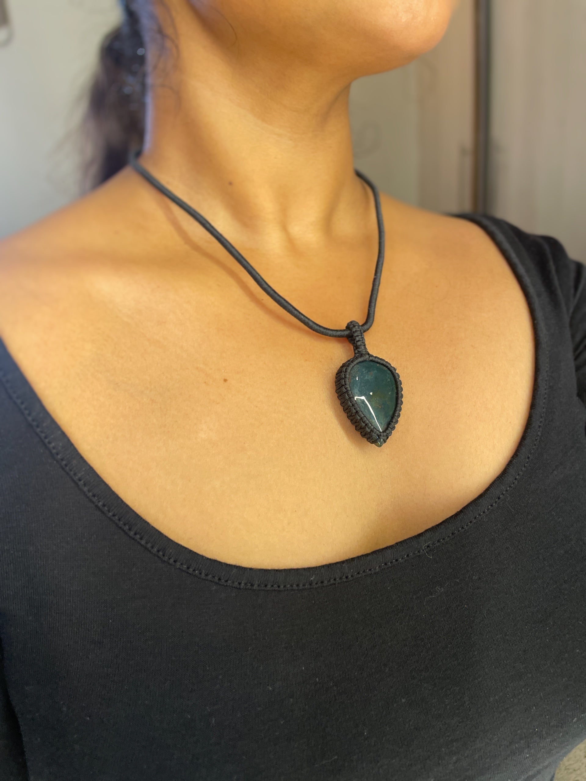 Hand Sewn Myra Necklace