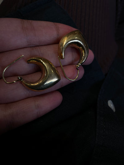 Mira Brass Small Hand-Moulded Chaandbalis