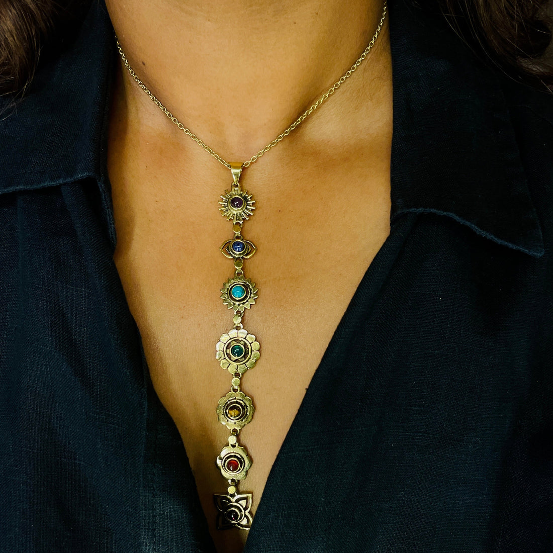 Ayesha Pendant Set