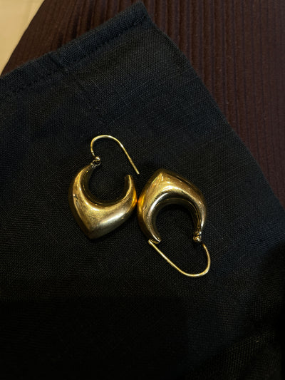 Mira Brass Small Hand-Moulded Chaandbalis