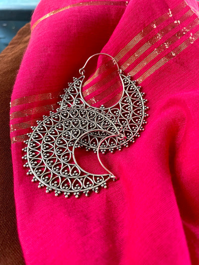 Anjali Silver 925 plated Balis