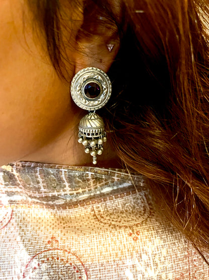 Indrani Jhumka - Black