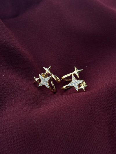 Starry Cuff Earrings
