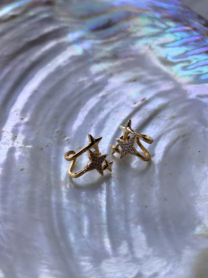 Starry Cuff Earrings