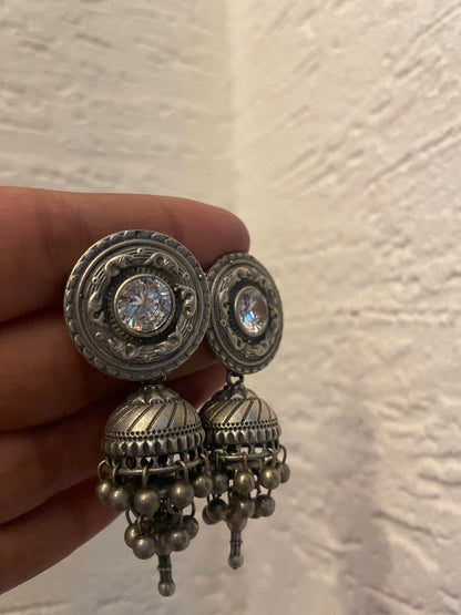 Indrani Jhumka - Crystal