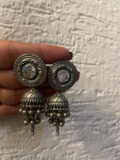 Indrani Jhumka - Crystal