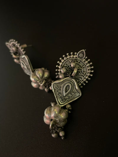 Tribal Paisley Drop Earrings